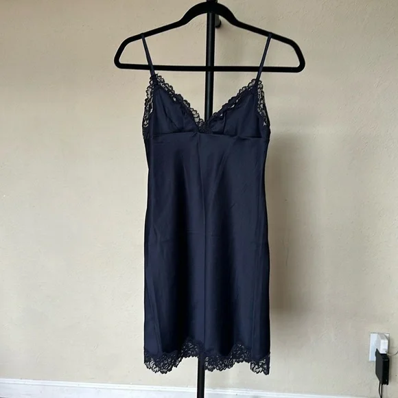 House‎ of CB 'Soraya'  Satin Lace Corset Mini Dress NWOT Size M - Picture 4 of 13